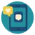 Social media bullet point icon